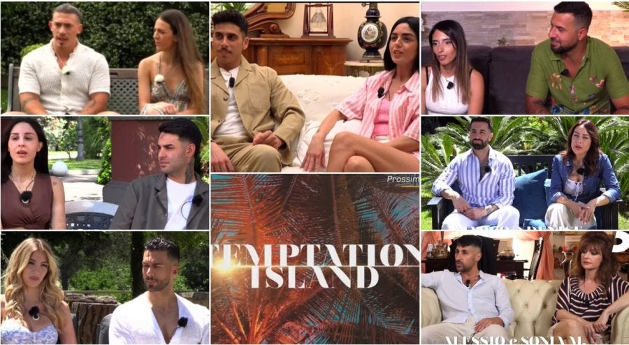 Temptation Island: le 7 coppie pronte a scottarsi