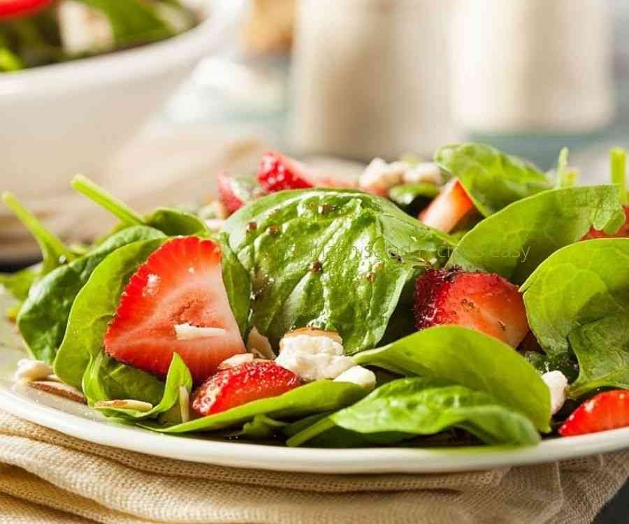How To Make Spinach Salad With Strawberries Recipes | by Maria J. | Medium
