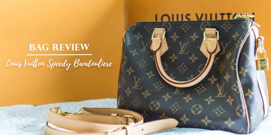 What's in my purse + Louis Vuitton Speedy Bandouliere 30 review