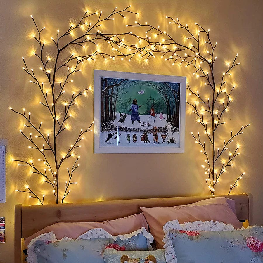 Festive Illuminations: DIY Willow Vine Branch LED Lights for Christmas | by  AmazBazaar | Medium