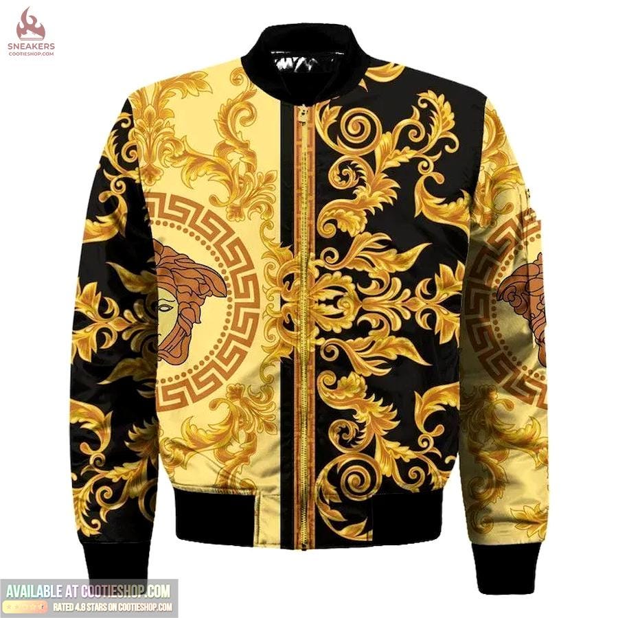 Versace Bomber Jacket Luxury Brand Clothing Clothes Outfit For Men Women 18  | by Cootie Shop | Medium