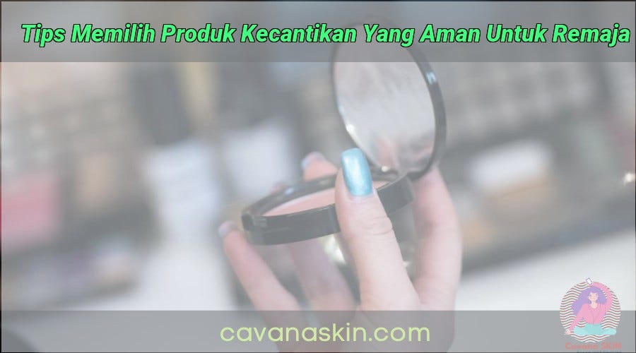 Gambar ilustrasi urutan skincare remaja dalam tips memilih produk skincare yang tepat untuk remaja