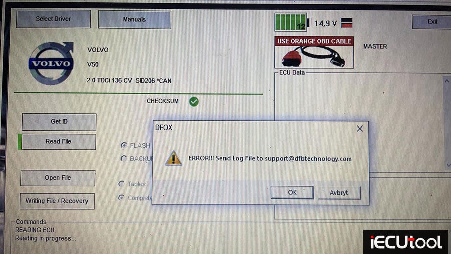 Foxflash Failed to Read Volvo SID206 via OBD? - OBDtool - Medium