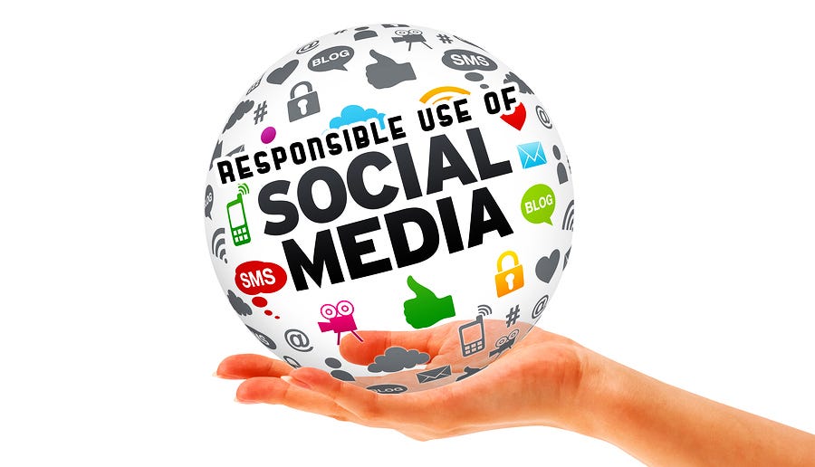 500 word essay on how to use social media responsibly