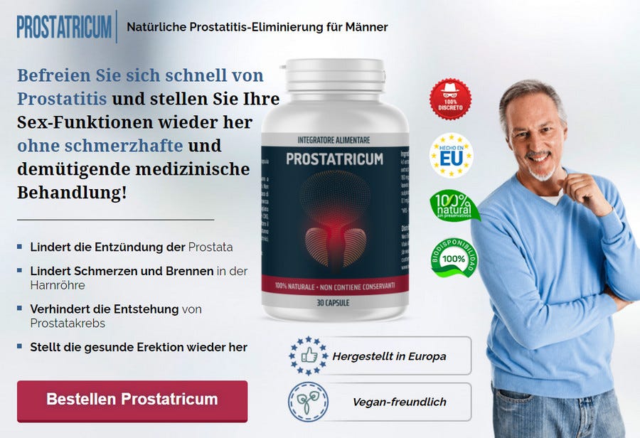 Was ist das Prostatricum, Inhaltsstoffe, Nebenwirkungen und Wirkung — Beseitigt die Infektion