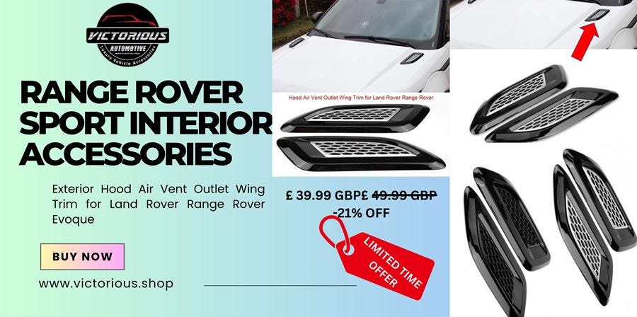 Best Range Rover Vogue Interior Accessories For Ultimate Comfort ...