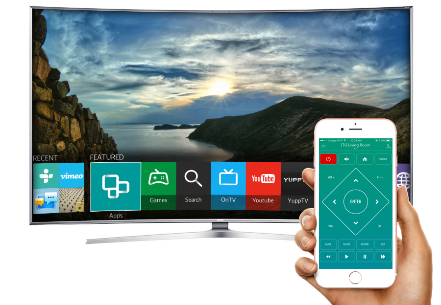 Samsung Smart TV Remote Control with the AnyMote app | by Cristi Habliuc |  Anymote