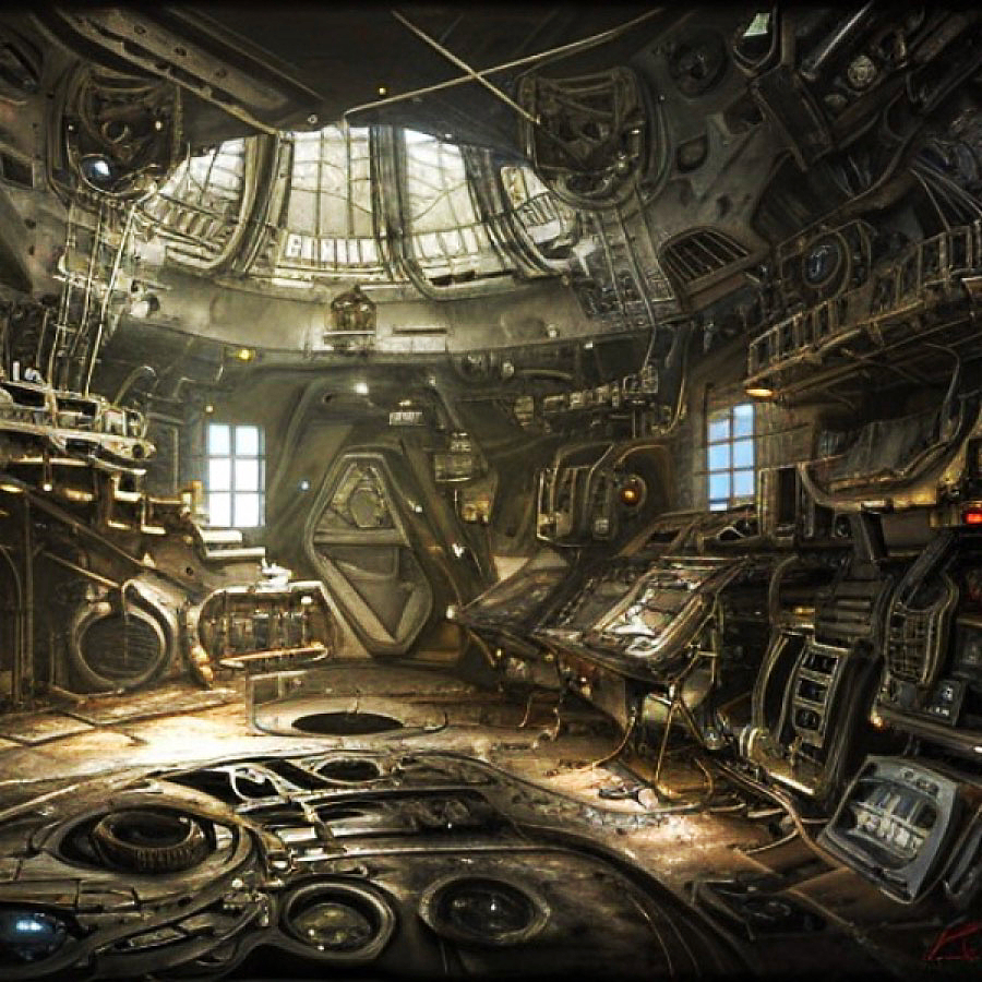 The Haunted Spaceship (5 Novels). The traditional site of a haunting is