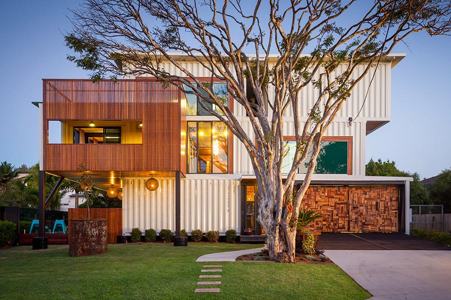 This New Jersey Home Is Built of Shipping Containers and Costs Nearly $1  Million