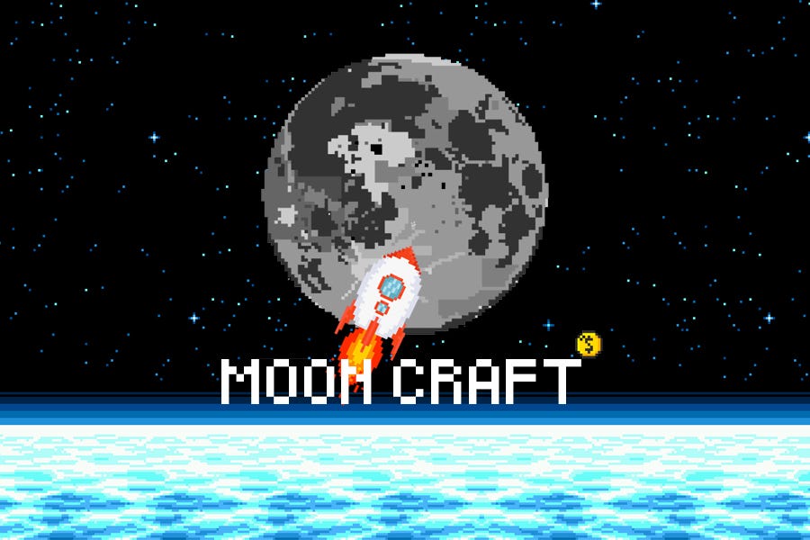 $MoonCraft MoonCraft is a deflationary token on the Binance Smart Chain