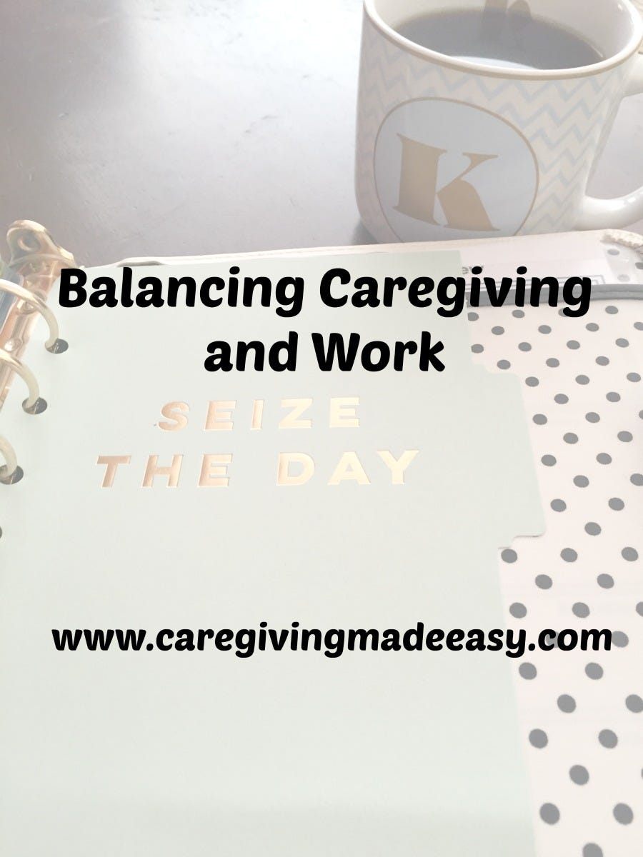 How to Balance Work with Caregiving | by Caregivingmadeeasy | Medium