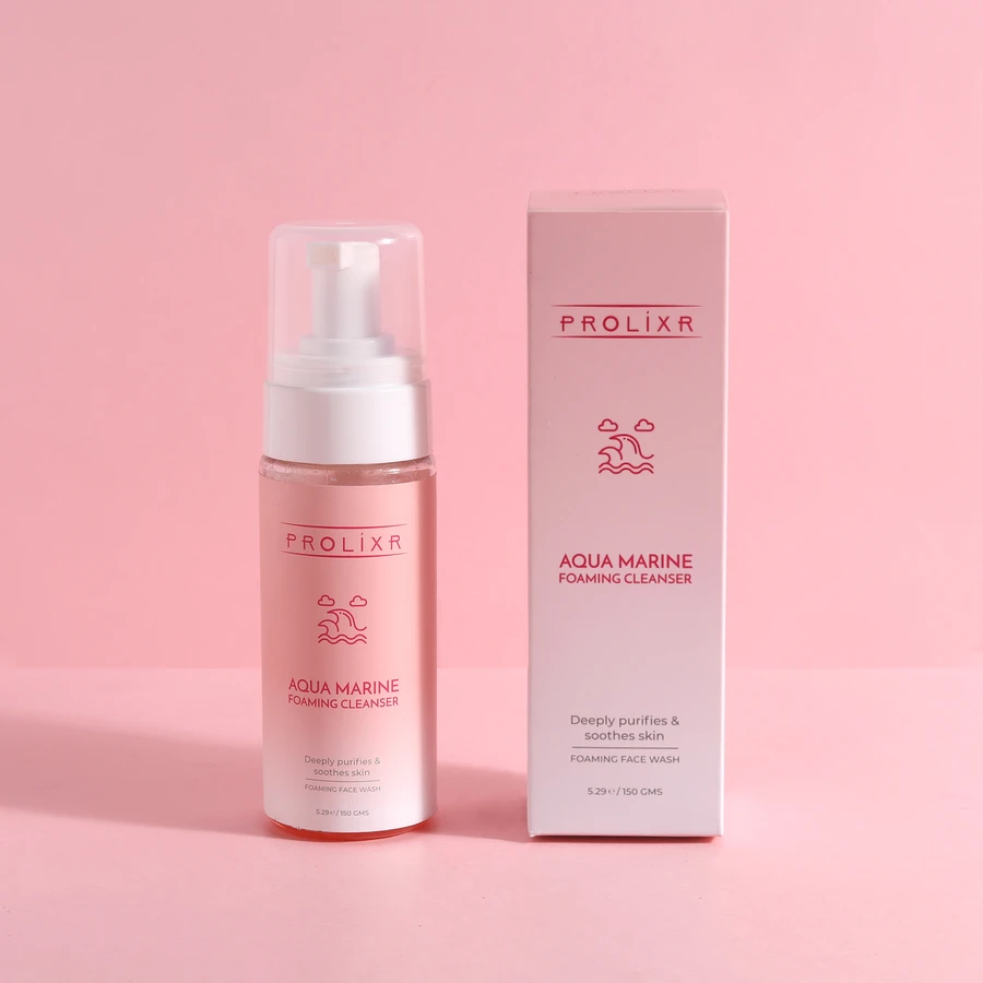 Aqua Marine Foaming Cleanser Prolixr Marketing Medium