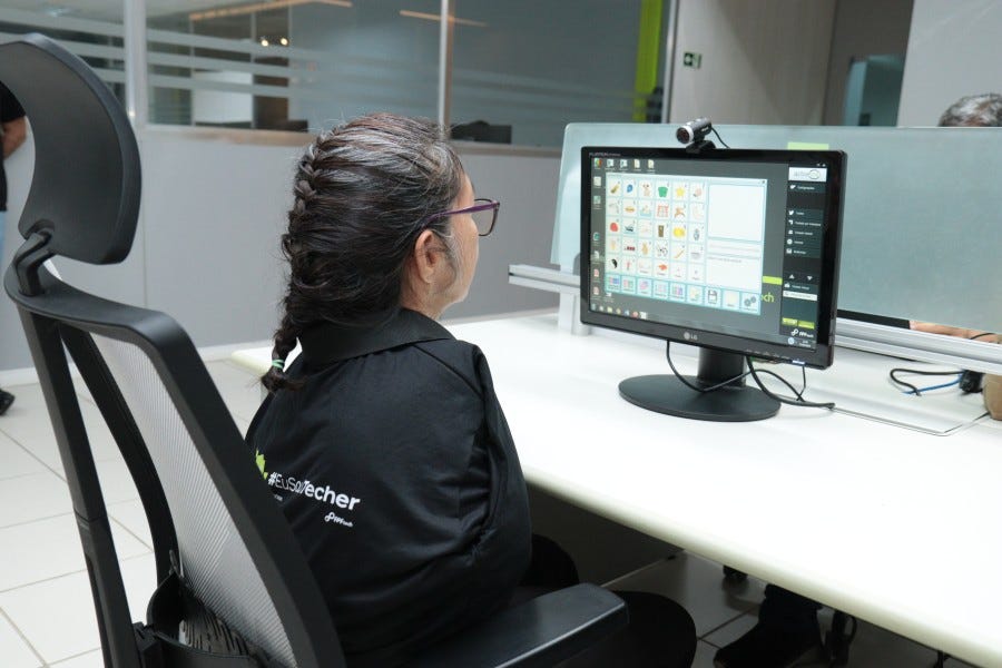 Solução criada em Manaus ajuda tetraplégicos a usarem computadores a partir do movimento dos olhos