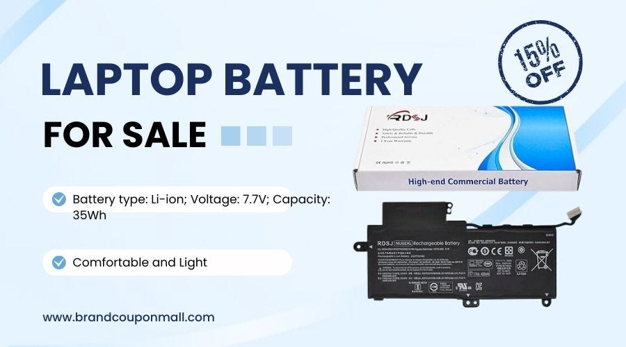 Your Laptop’s Lifeline Where to Buy Batteries by Farjana Savings