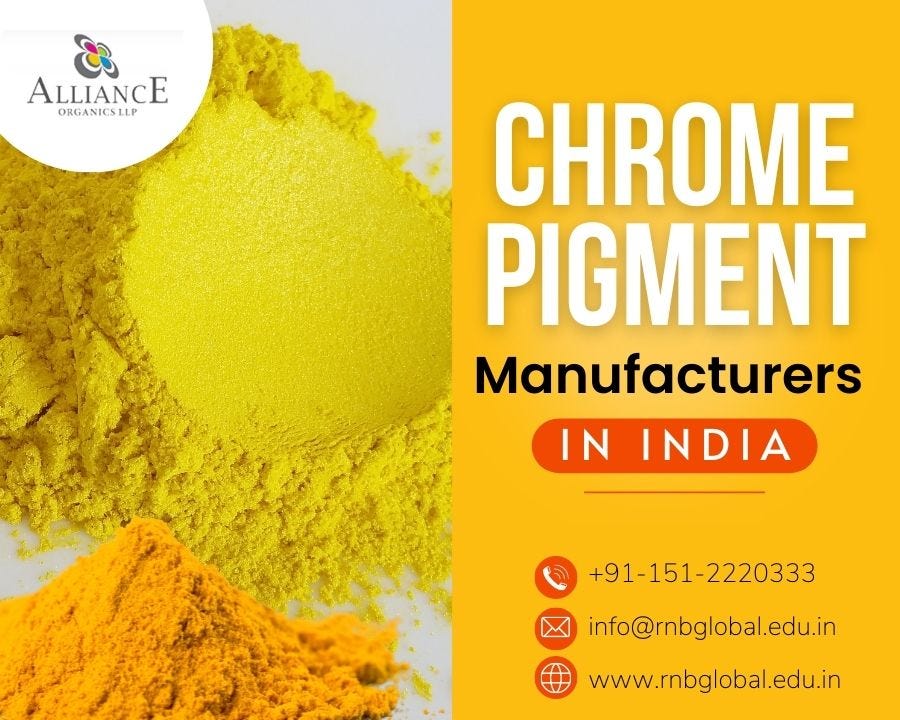 An Introductory Guide to Chemical Pigments by