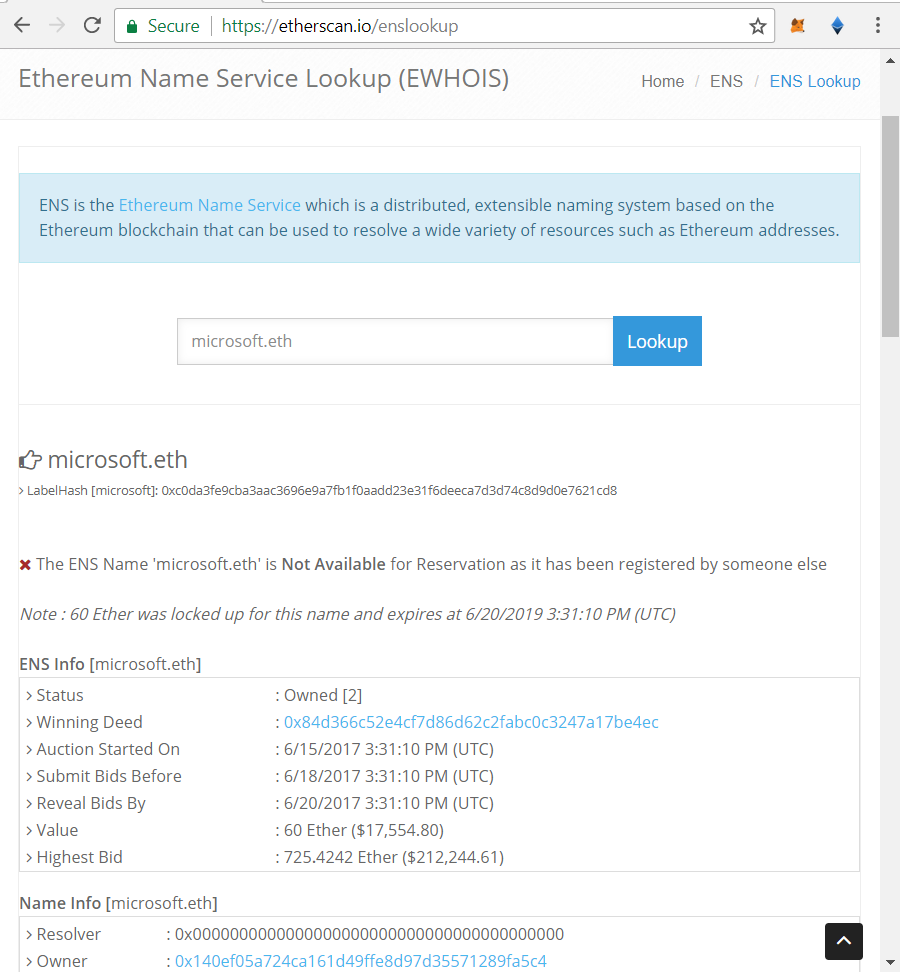 Dealing with ENS Names? Beware of this phishing attack… | by enslisting |  HackerNoon.com | Medium