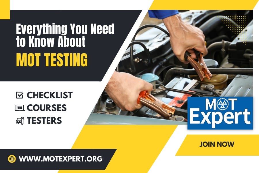 Everything You Need to Know About MOT Testing Checklist, Courses, and