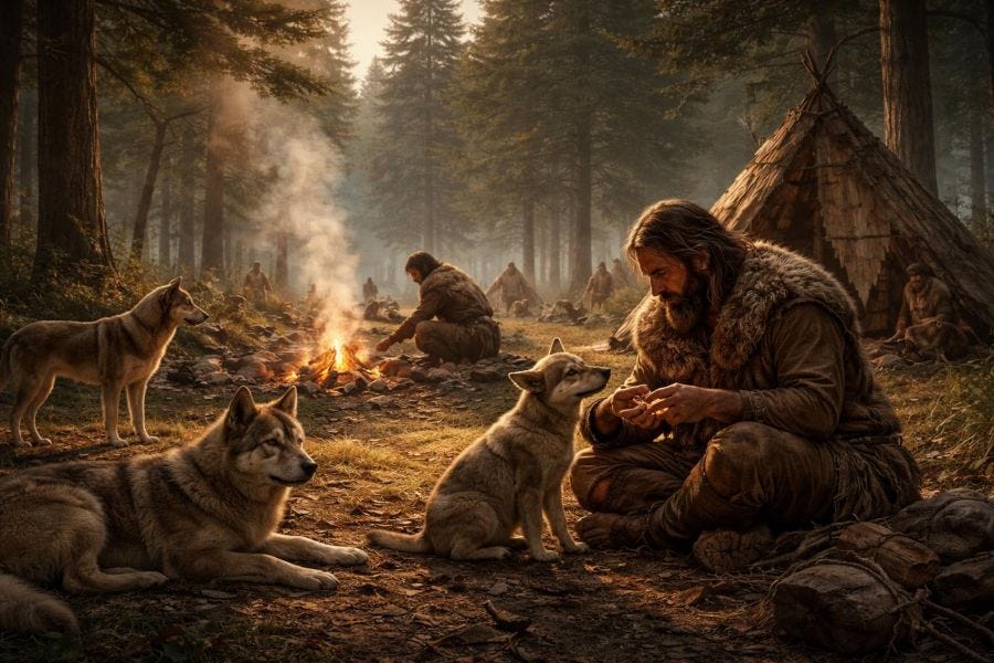 Two myths about the domestication of dogs