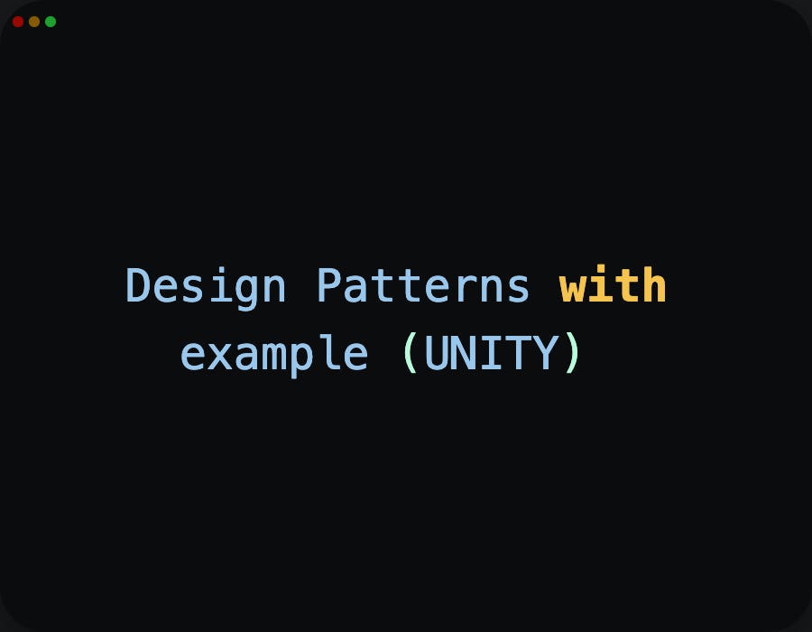 Unity In Design Examples