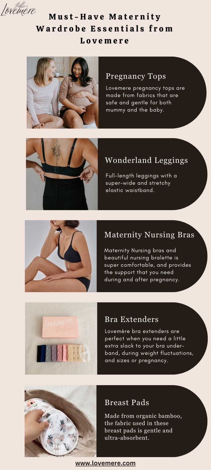 The Best Maternity and Nursing Bras in Singapore - Lovemere