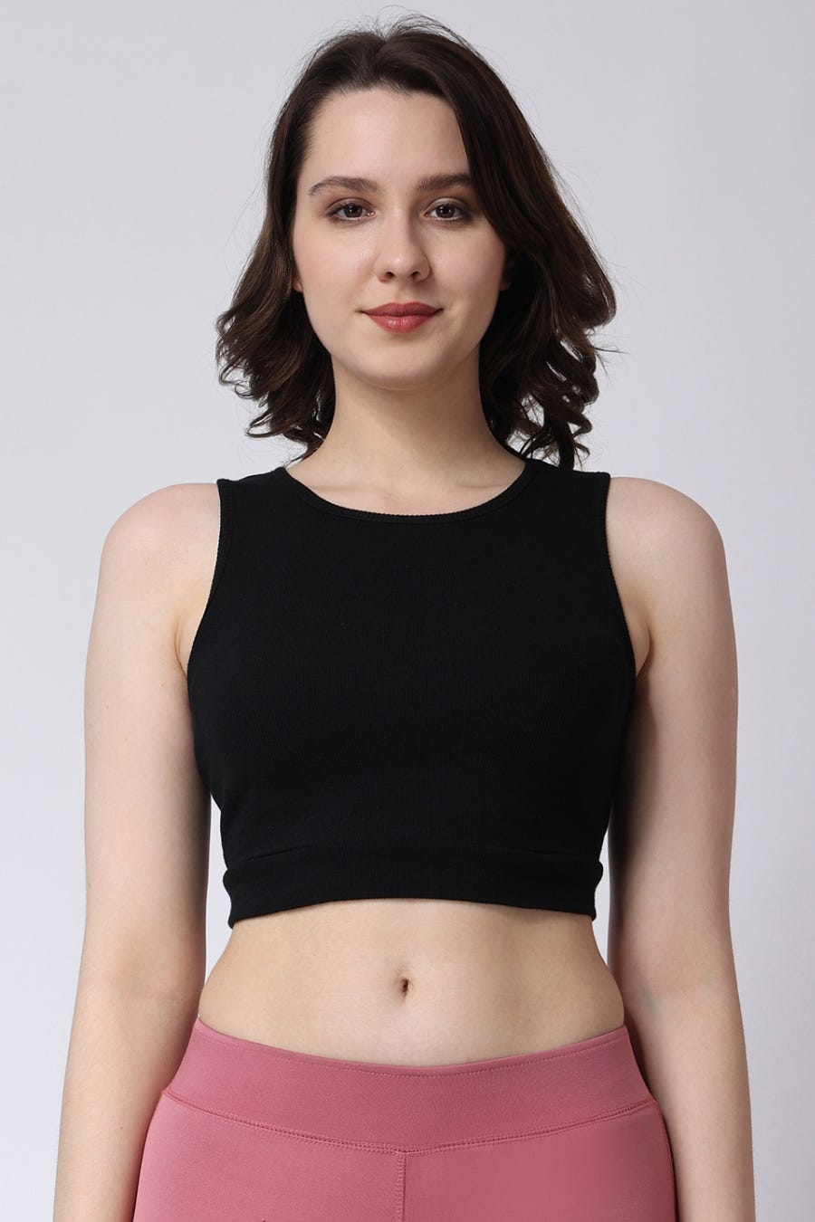 Womens Gym Tops - Cropped Sports Tops