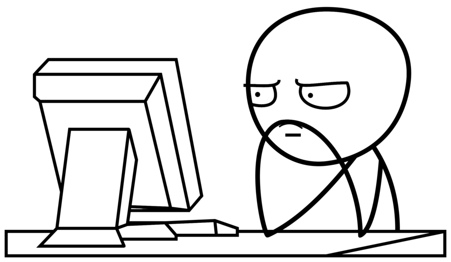 Throwing Computer Meme