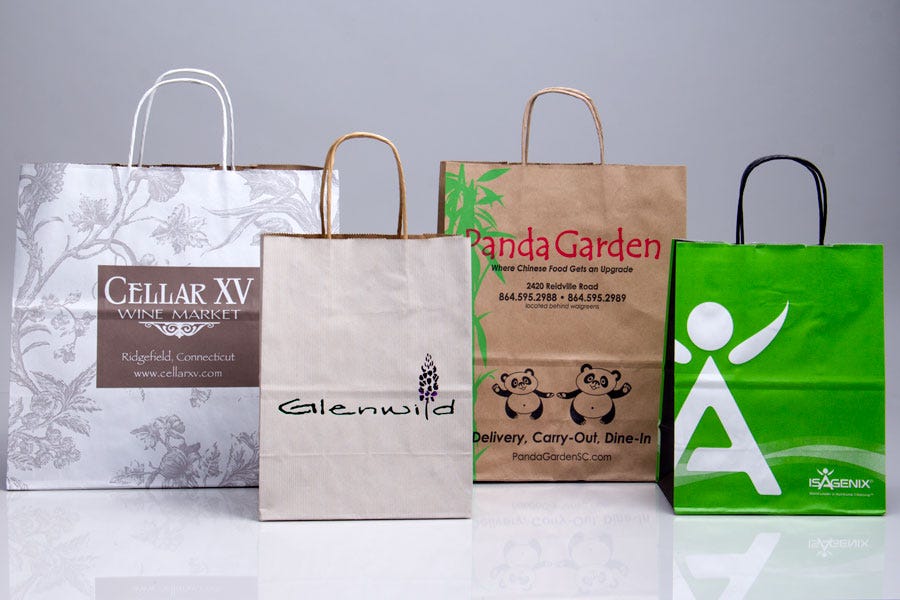 Custom Printed Plastic Bags  Shopping Bags & Takeout Bags