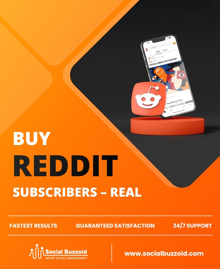 Best site for Reddit Subscribers & Upvotes Social Buzzoid by