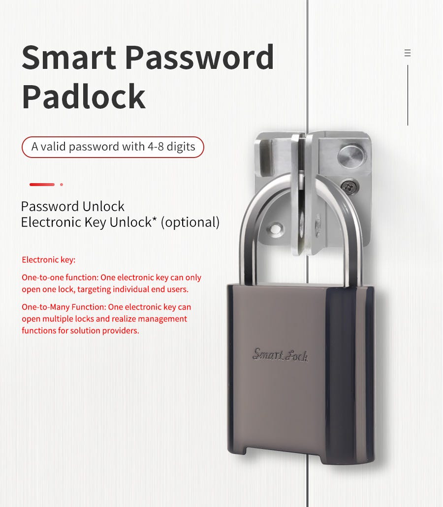 Will smart password padlocks replace traditional mechanical padlocks