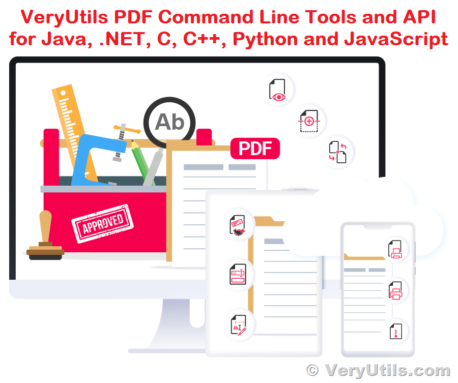 VeryUtils PDF Command Line Tools and API for Java, .NET, C, C++, Python and  JavaScript | by veryutils | Medium