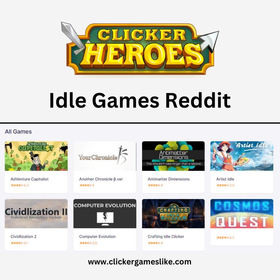 Idle Clicker Games, Get Best Online Idle Games - Clicker Heroes