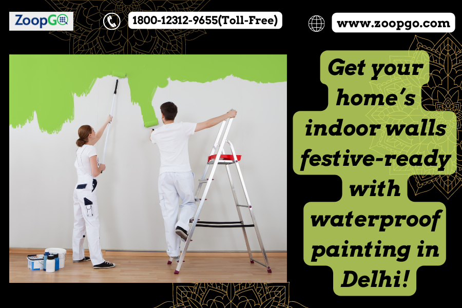 Get your home’s indoor walls festiveready with waterproof painting in