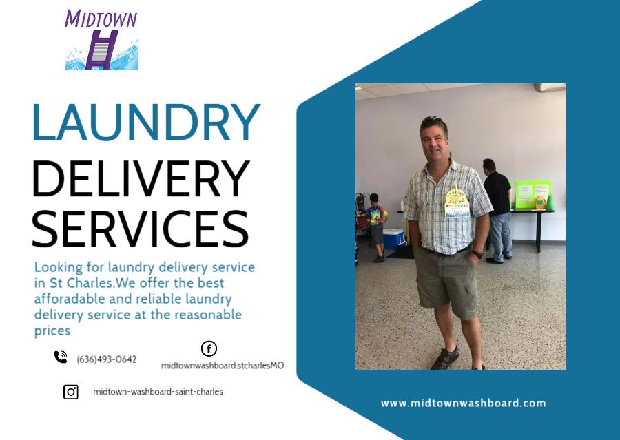 LAUNDRY DELIVERY SERVICE Midtown Washboard Medium