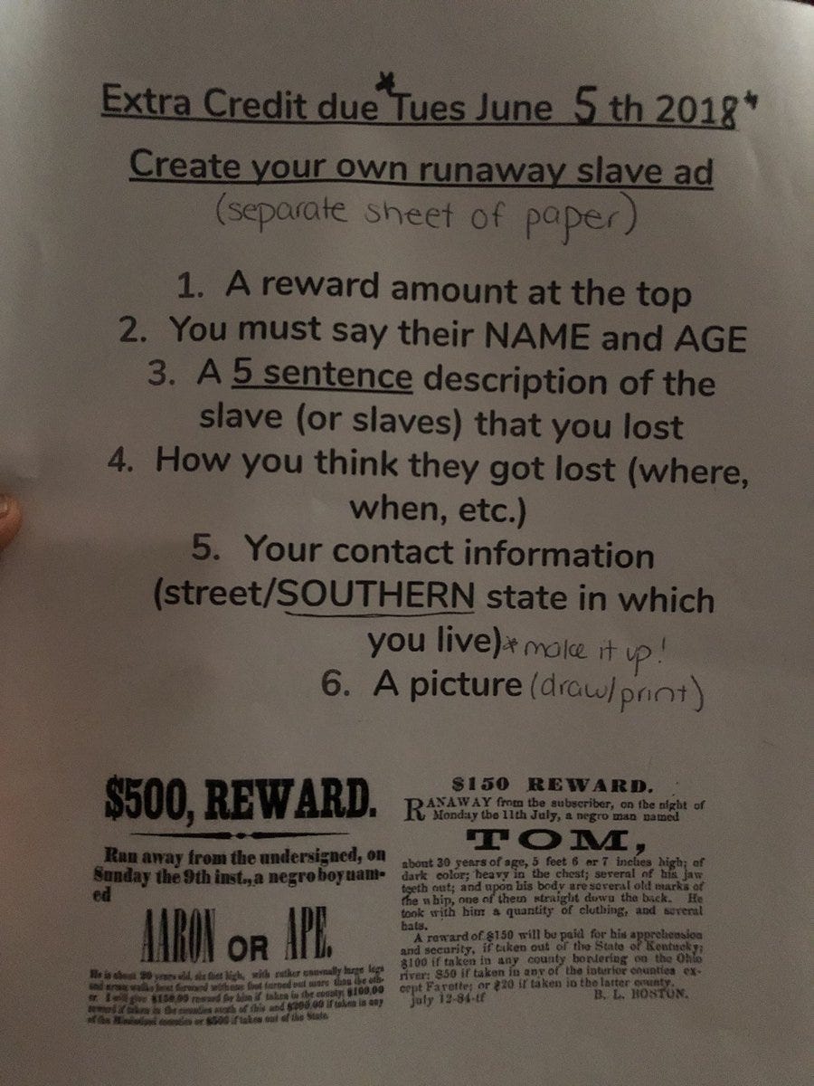 Harming Students with “Slave” Assignments | by Kelly Wickham Hurst | Medium