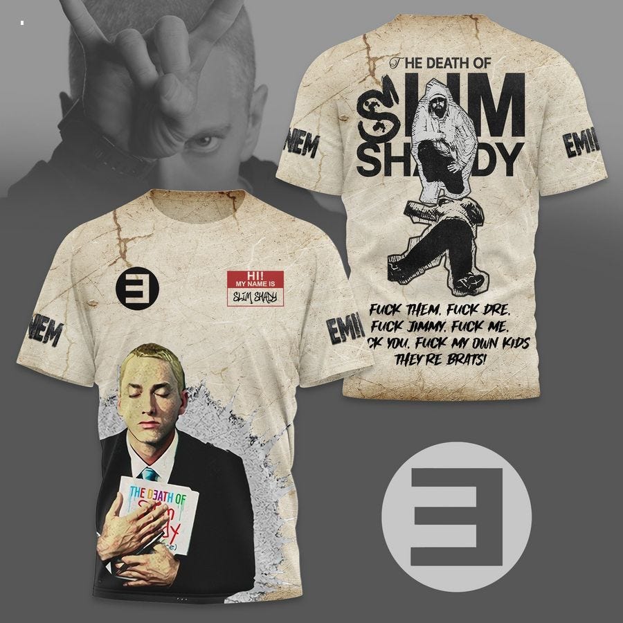 Abbigliamento Eminem: Rock Off - The Real Slim Shady (T-Shirt