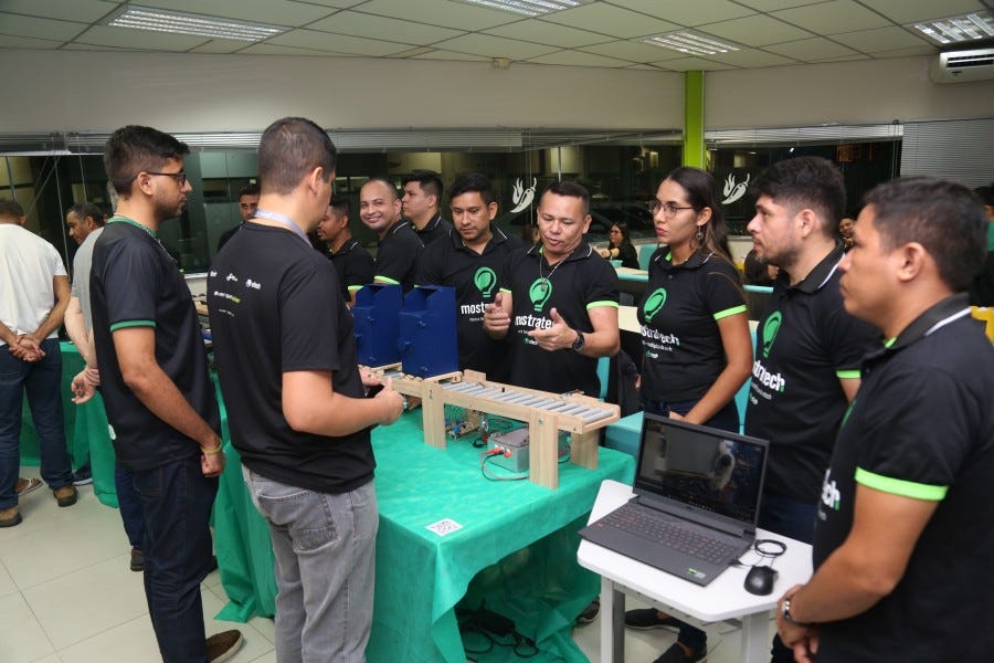 etech, escola técnica que capacita alunos na área da tecnologia, apresenta projetos inovadores em…