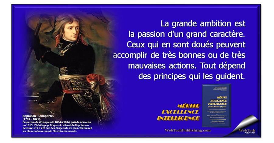 LE CARACTÈRE ET LA VALEUR D’UNE PERSONNE