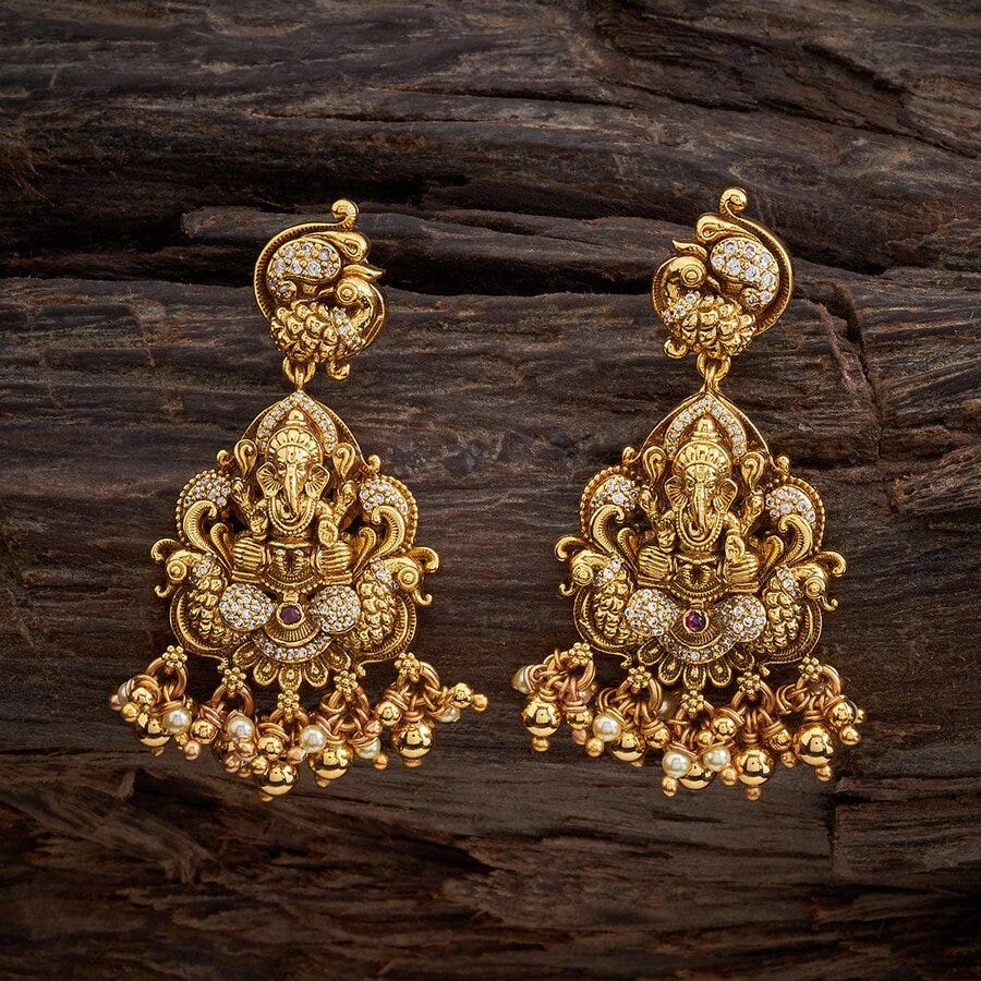 What is the Difference Between Temple Jewellery Earrings (Jhumkas) and  Traditional Earrings | by Designer Jewellery | Jul, 2023 | Medium