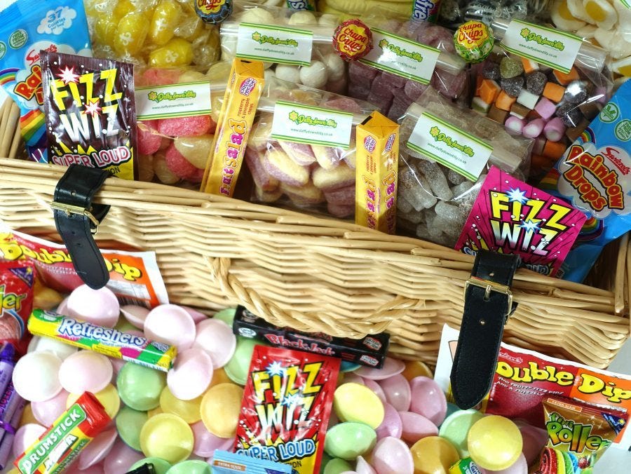 Indulge in Nostalgia with Retro Sweet Hampers: A Sweet Escape to Childhood, by All occasion Sweet shop