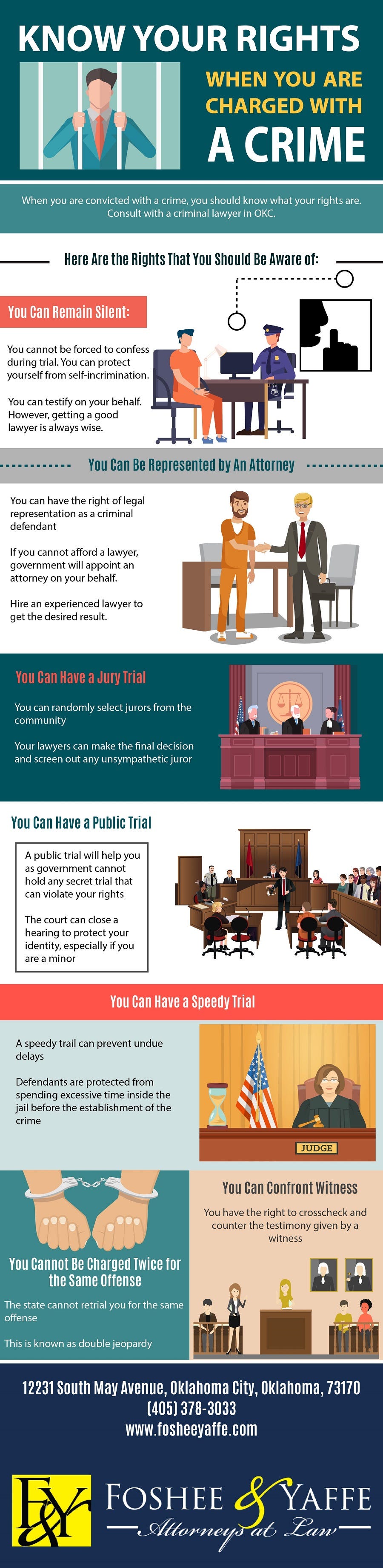 Know Your Rights When You Are Charged With A Crime (Infographic) | by ...