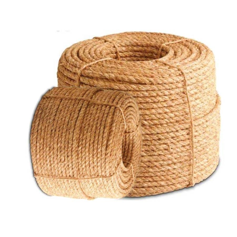Processing Coconut Coir Into High-Quality Coconut Coir Rope