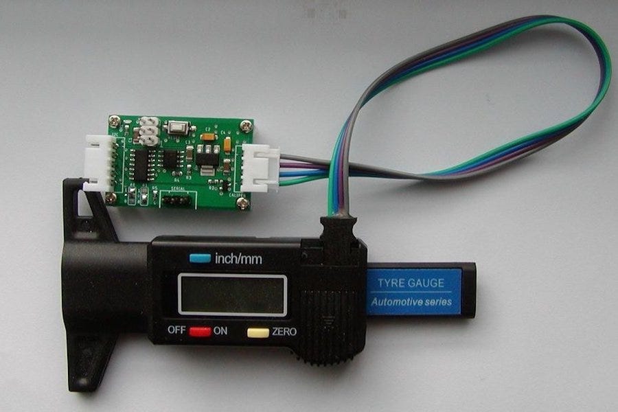 Digital Caliper Computer Interface by Jeremy S. Cook Medium