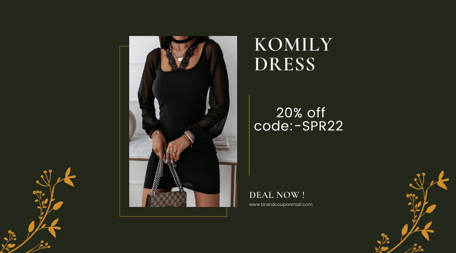 Komily Dress Discount Code Your Fashionista’s BestKept Secret by