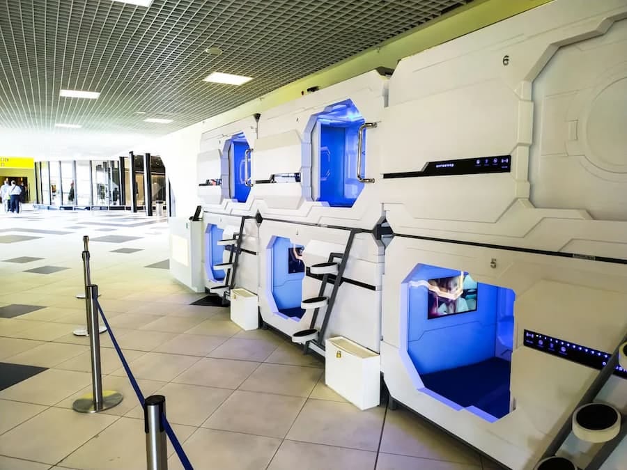 3 Best Airport Sleeping Pods. Looking for a way to sleep in an… by