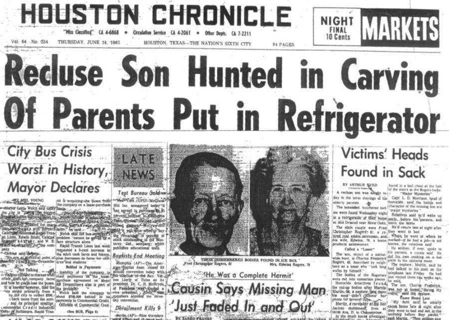 The Ice Box Murder Case. An elderly couple was found murdered in… by