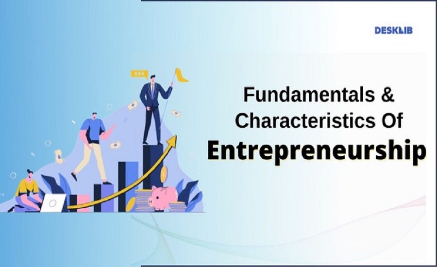Two Characteristics Of Entrepreneurship Fundamentals And Characteristics Of Entrepreneurship PDF | by Thomas