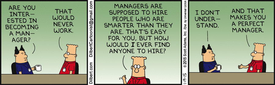 This Dilbert comic strip. This dog is a funny libertarian | by Daniel  Herzig | mydadreviews | Medium