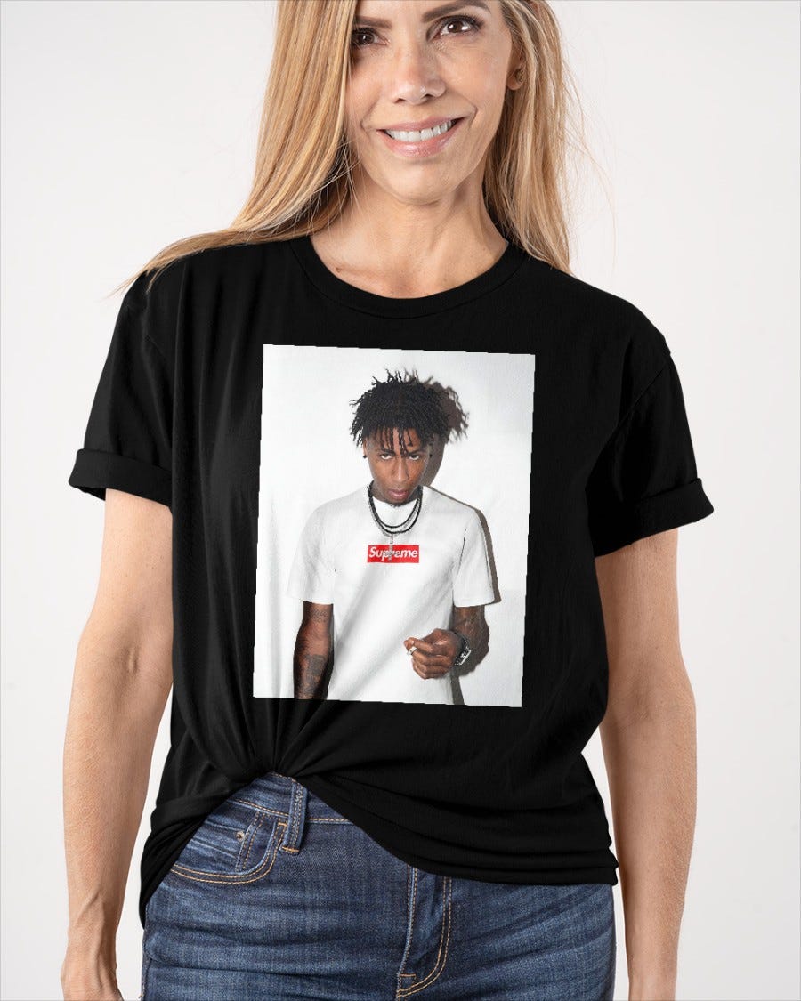 Supreme NBA YoungBoy Shirt. Unleash the spirit of hip-hop legends