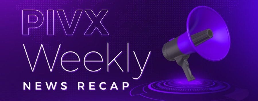 PIVX Weekly Ecosystem Update (4th July – 10th July 2026)