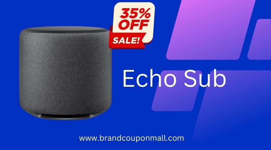 Echo Sub Discount Code: The Sonic Boom of Savings and Sound Quality, by  Farjana Savings